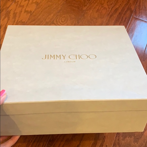 Jimmy Choo Lamba Silver 85 heels size 39.5 - Picture 7 of 8